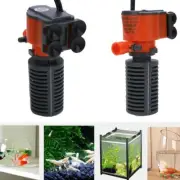 3 in 1 Aquarium Filter Submersible Oxygen Internal Fish Air| Tank Water --`.`