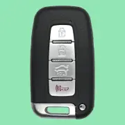 NEW Hyundai Kia 4 Button Smart Key 2009-2015 SY5HMFNA04 + Emergency Key Blade