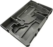 Jonah Pope Design 3d Printed Insert Designed for Milwaukee Packout Tool Box Drawer and M18 Drill and Impact Gen4 (Insert Only) (Industrial Gray, Right)
