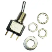 MST105-D-49 Switch Toggle ON-ON SPDT Round Lever PC Pins 5A 120VAC / 2A 250VAC 2
