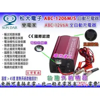 在飛比找蝦皮購物優惠-新莊【電池達人】變電家 ABC-1206M 松大電子 汽車電