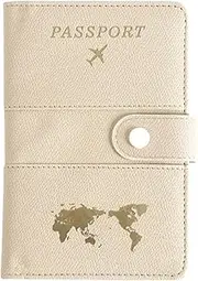 [CHUAN boutique] Passport Book Holder Protective Cover Storage Bag Wallet ID Card Holder Ticket Holder Snap Mini Passport Sleeve