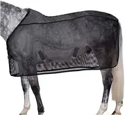 Breathable Horse Mesh Sheet Lightweight Nylon Horse Clothing to Prevent Fly Bites Cool Equine Summer Sheet with Adjustable Straps Equestrian Equipment