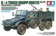 Tamiya 35317 1/35 Model Kit German Kfz.70 6x4 Truck Krupp Protze w/3 Figures