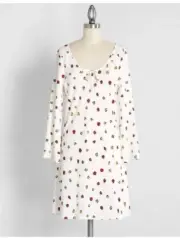Modcloth NWT Swarming in Ladybugs Mini Dress Size L