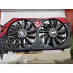 二手顯卡 GTX 750TI 雙風扇MSI紅龍卡(可議）