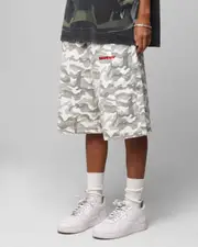 [LOITER] Loiter Collateral Panel Jorts Snow Camo - Size 34 34 Snow Camo