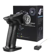 GA-4H 2.4GHz 4CH FHSS Radio Transmitter with 2.4GHz 4CH Mini RX RC Receiver for RC Car Boat Tank Airplane