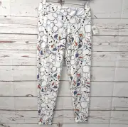 Disney Parks Frozen 2 Olaf Leggings All-Over Print Women's Size Medium M NWT