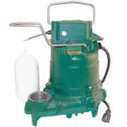 Zoeller M53 - 1/3 HP Cast Iron Submersible Sump Pump w/ Vertical Float Switch