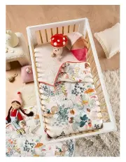 [Linen House Kids] The Magic Garden Coverlet in Multi