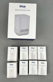 Blue by ADT Smart Home Hub Security System S40LR0-01 Hub, 6 Sensors And 2 Motion