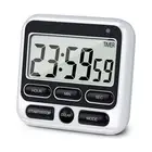Square Large Count Up Digital Kitchen Cooking Stopwatch Clock Alarm Timer