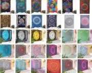 Indian Wall Hanging Twin Tapestries Bed Sheet Bohemian Boho Twin Size Home Decor