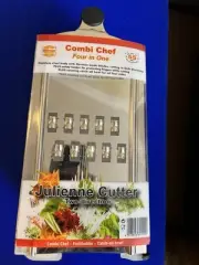 Börner Combi Chef Four-in-One Grater Stainless Steel Multi-Function Kitchen Tool