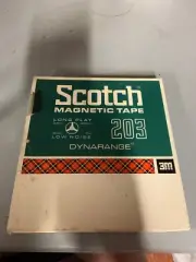 Scotch Reel to Reel Magnetic Tape Long Play 203- new old stock