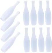 TOGEVAL Enhance Skills Enjoyment: 30pcs Mini Bowling Pins Table Game Accessory Interactive Portable Set for Home