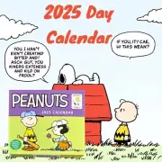 New Calendar Peanuts 2025 Day-To-Day Calendar by Charles M. Schulz and Peanuts