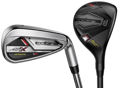 Cobra AIR X Offset Combo 4-PW Iron Set Stiff Graphite/Steel New