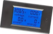 Mobestech Dc Tester LCD Display Power Meter Rechargeable Battery Digital Display Tester Battery Load Tester Digital Multimeter Tester Voltmeters Battery Monitor with Shunt Battery for Car
