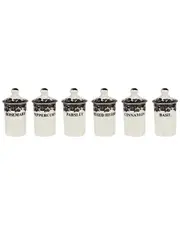 Spode Delamere Set of 6 Spice Jars