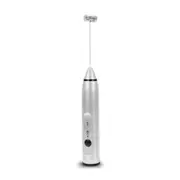 2 In 1 Electric Handheld Milk Frother Egg Beater Silver Milk Frothers