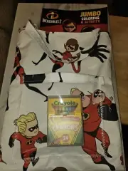 THE INCREDIBLES Coloring Book Caddy