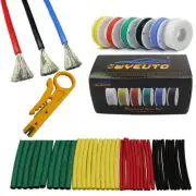 18awg Stranded Wire Core Hook up Wires-6 Different Yellow,Blue,Green,White