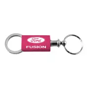 Ford Fusion Keychain & Keyring - Pink Valet Aluminum Key Fob Key Chain