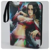 One Piece TCG Binder Premium leather boa hancock kawaii 9 grid 700 cards