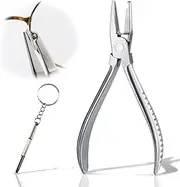 Eyeglasses Frame Pliers,Nose Pad Plier Optical Adjusting Eyeglasses Glasses Nose Pads Arm Repair Kit With 3 In 1 Screwdriver (Nose Pad Plier)