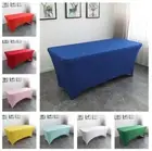 4ft 6ft 8ft FITTED Table Cloths Trestle Tablecloth Wedding Rectangle Table Cover