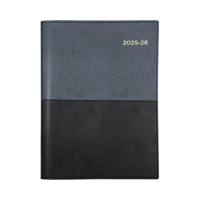 2025 2026 Collins Vanessa Financial Year Diary A4 Day to Page Black FY145.V99