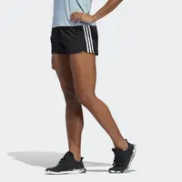 在飛比找蝦皮購物優惠-adidas 女 三條線 紋路設計 跑步 有氧 外搭 運動短