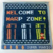 Super Mario Nintendo World MARUSHIN 'Welcome to Warp Zone!" Hand Towel - TOKYO