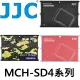 【JJC】超薄名片型記憶卡收納盒MCH-SD4系列 適放4張SD卡(記憶卡保存盒 記憶卡保護盒)