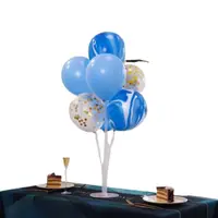 在飛比找momo購物網優惠-氣球立柱支架x10束 氣球桌飄(7支/束 派對佈置 氣球支架
