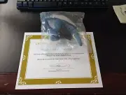 Toy Vault Godzilla Origins *MINI* Baby Godzilla Plush Prototype W/ Certificate