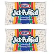 Kraft Jet Puffed Miniature Marshmallows 2 Bag Pack
