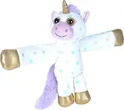 Wild Republic Huggers Polka Dot Unicorn, Plush, Slap Bracelet, Stuffed Animal Kids Toys, Party Supplies, 8 inches