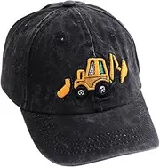 [IhLux] Digger Children's Baseball Cap, Car Baseball Cap, Baseball Cap, Sun Hat, Sun Protection Cap, Cartoon Baseball Cap, Children's Caps, Baseball Cap for Children, Boys, Girls, 2-8 Years, Khaki, khaki,