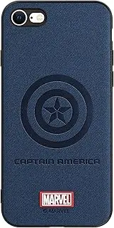 IRON SPIDER Case for iPhone SE 2020 & iPhone SE 2022, with Superhero Character Compatible iPhone 8 Leather Case Blue