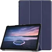 Kepuch Custer Case for Samsung Galaxy Tab S4 10.5 T830 T835 T837,Ultra-Thin PU-Leather Hard Shell Cover for Samsung Galaxy Tab S4 10.5 T830 T835 T837 - Blue
