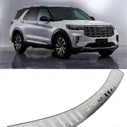 Rear Bumper Protector Guards For Ford Explorer 2013-2024 Accessories Trunk Door Sill Trim Plates