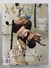 Vogue Magazine November 2023 Carey Mulligan Alicia Keyes Angelina Jolie BRAVA