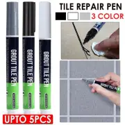 Tile Grout Pen Styling Wall Gap Refill Grout Repair Refresher Marker Bathroom