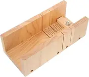 [Angoily] Wooden Soap Cutter Mold Double Slots Soap Making Tool for Precise Cutting for Handmade Cakes Chocolates and Sugar Cubes Convenient and Practical Making Accessory