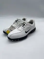 Nike Durasport III Golf Cleats Mens 8 628527-101 White Shoes Sneakers