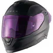 Y.100R Subsonic Matt Black Pink Full Face Helmet