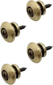 QUMIIRITY Guitar Belt Fixing Buckle Set 4pcs Ukulele Guitar Accessory Small Fixators Easy to Use Fit